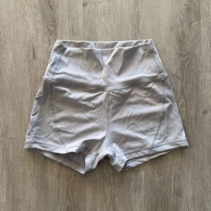 Born Primitive Women's Athletic Shorts in Light Gray